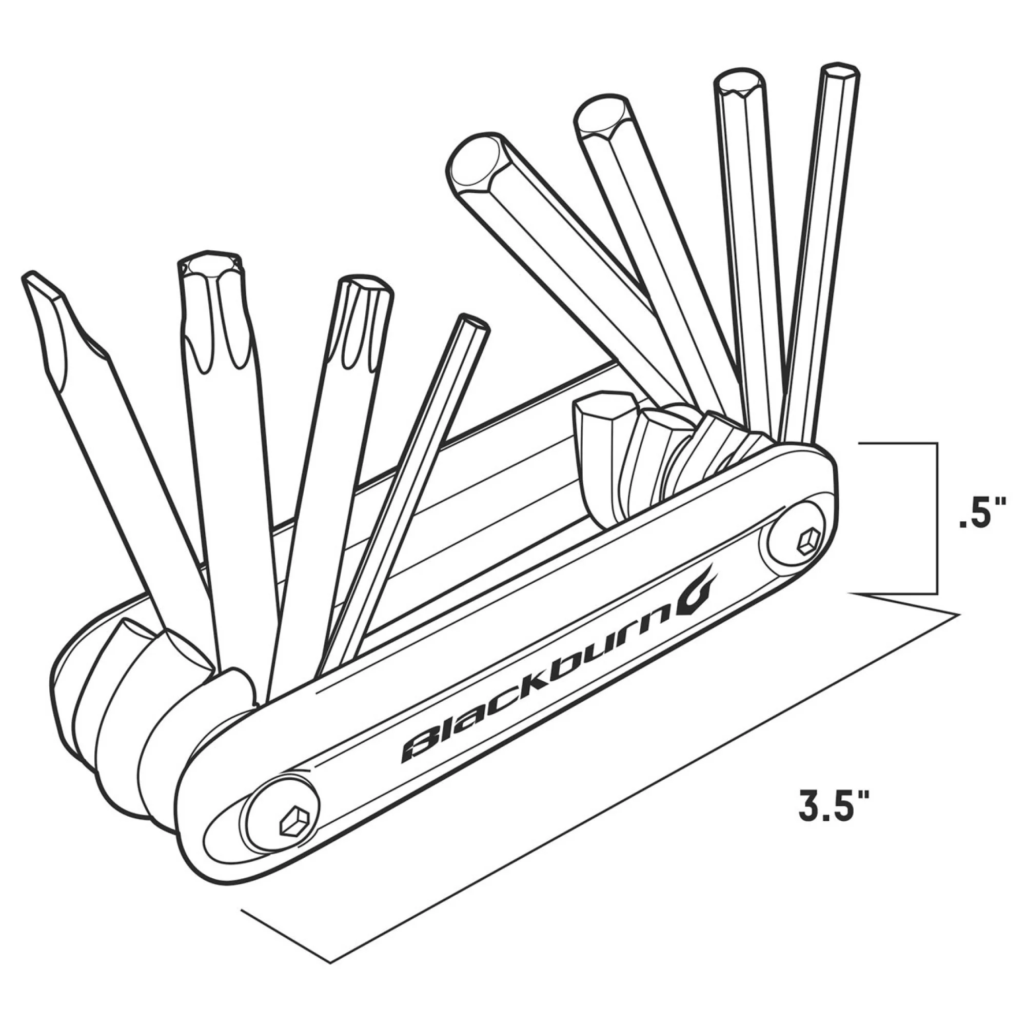 Blackburn Grid 8 Multi Tool - Image 4