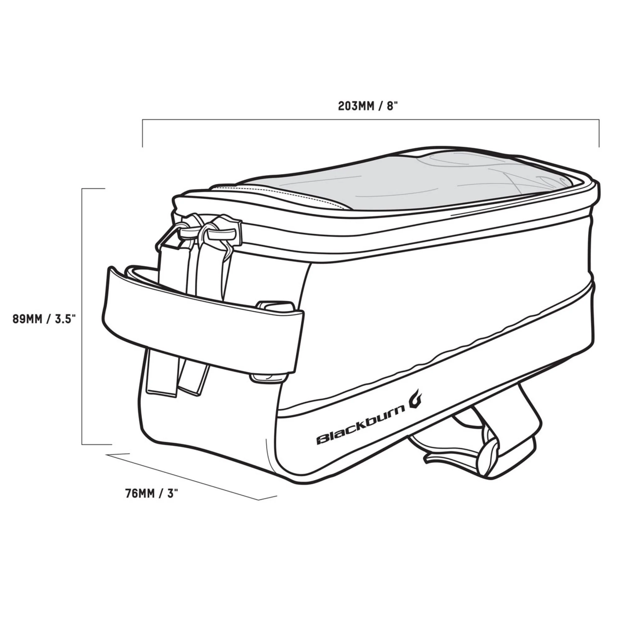 Blackburn Local Plus Top Tube Bag - Image 4