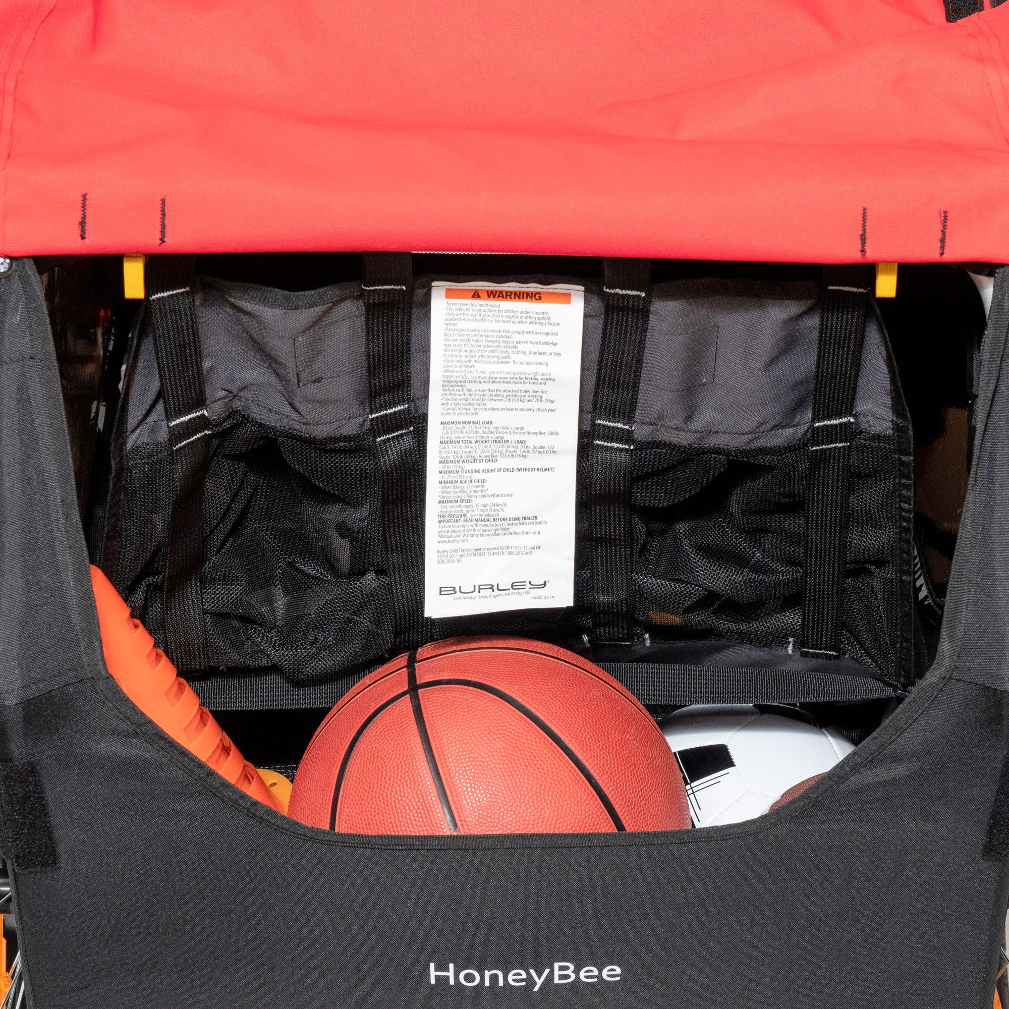 Burley Honey Bee Double Kids Trailer - Image 7