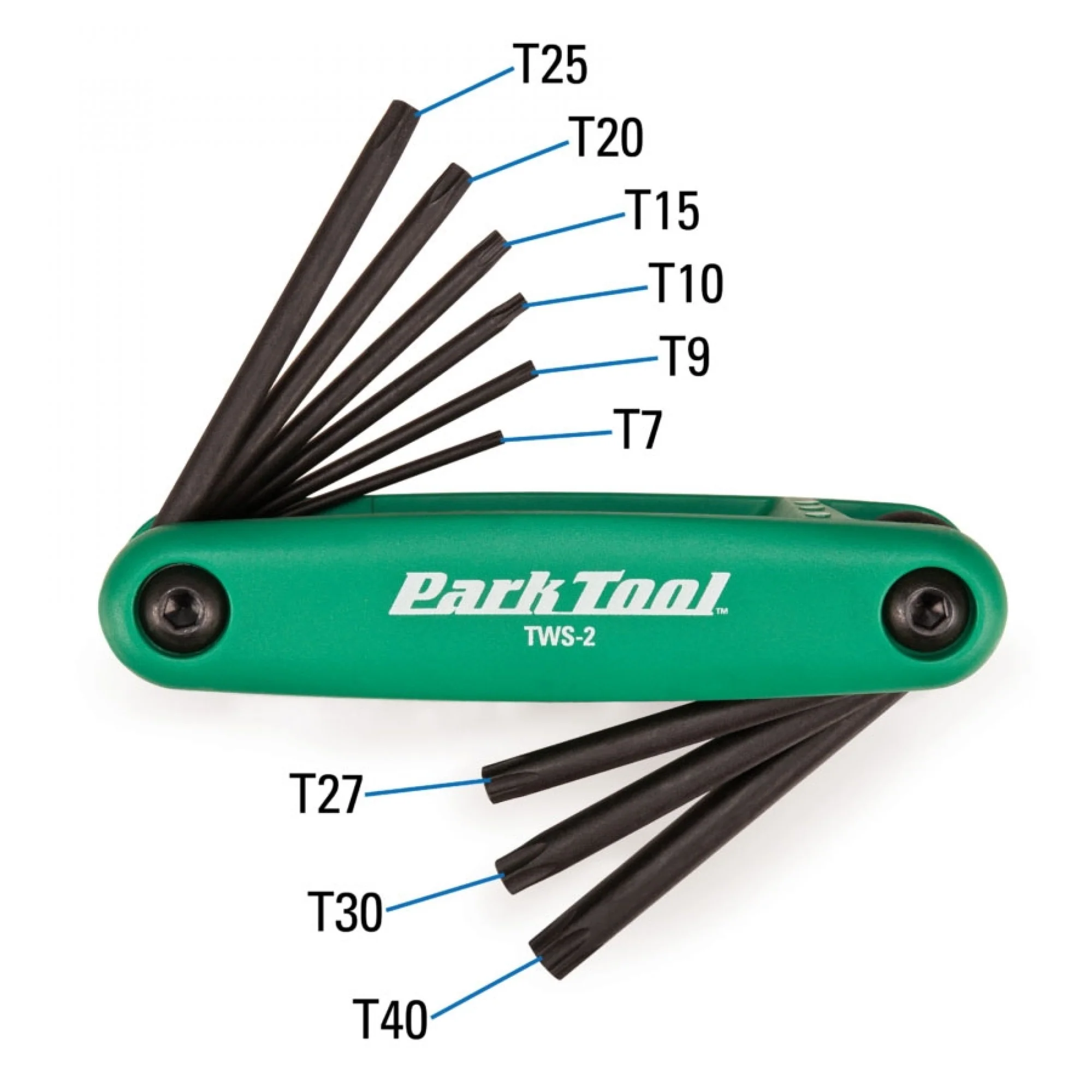 Park Tool Fold-Up Wrench Set (FWS-2) - Image 3