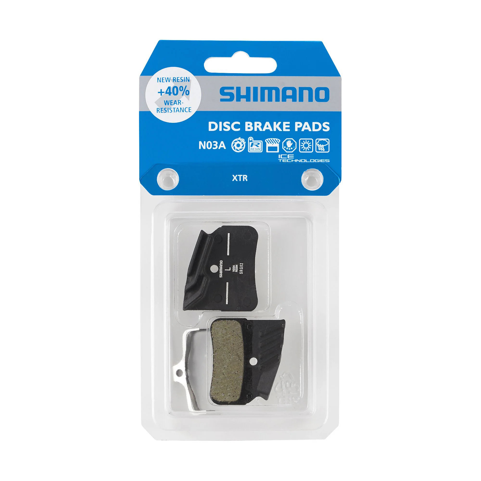 Shimano BR-M9120 N03A-RF Resin Disc Brake Pads - Image 3