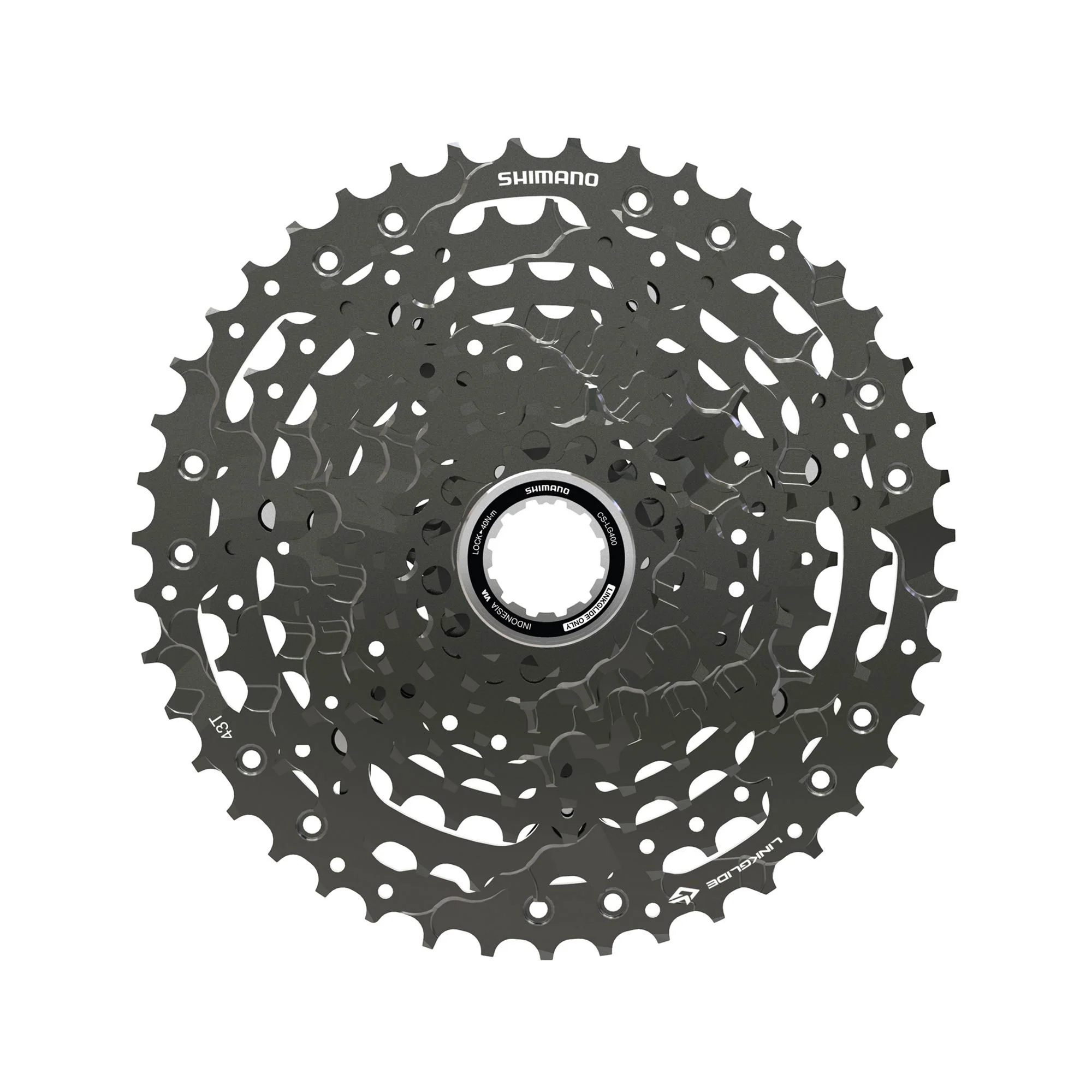 Shimano Cues CS-LG400 Linkglide 11-43 10 Speed Cassette