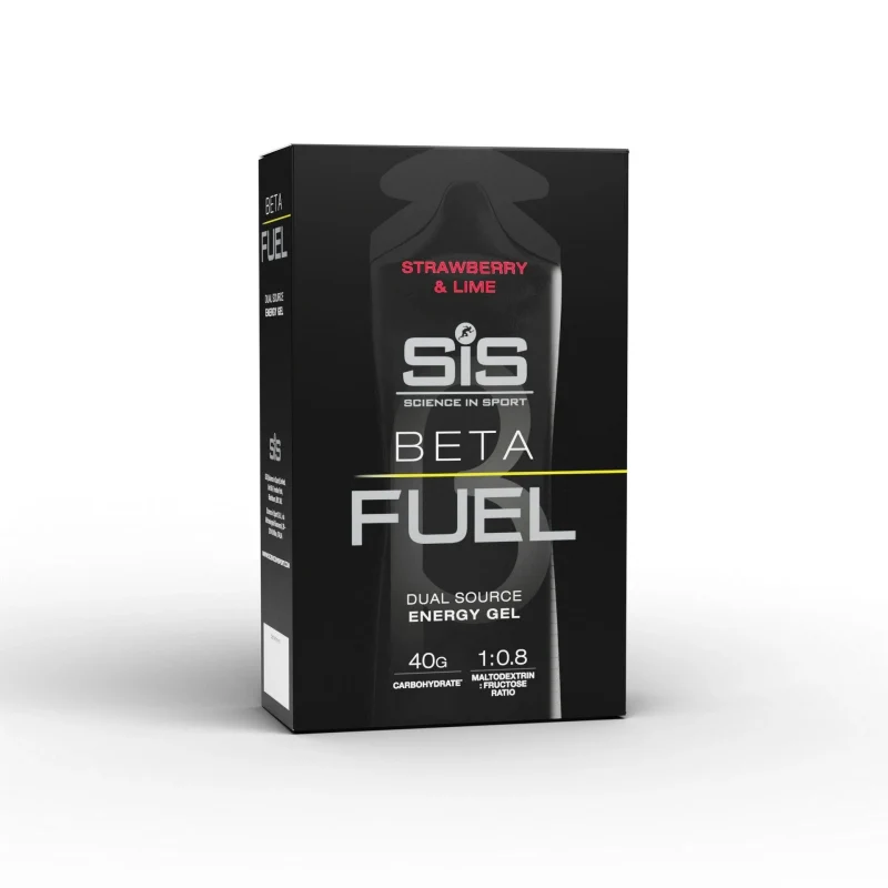 Sis Nutrition Beta Fuel Gel Strawberry & Lime 6 Pack (6X60ML)