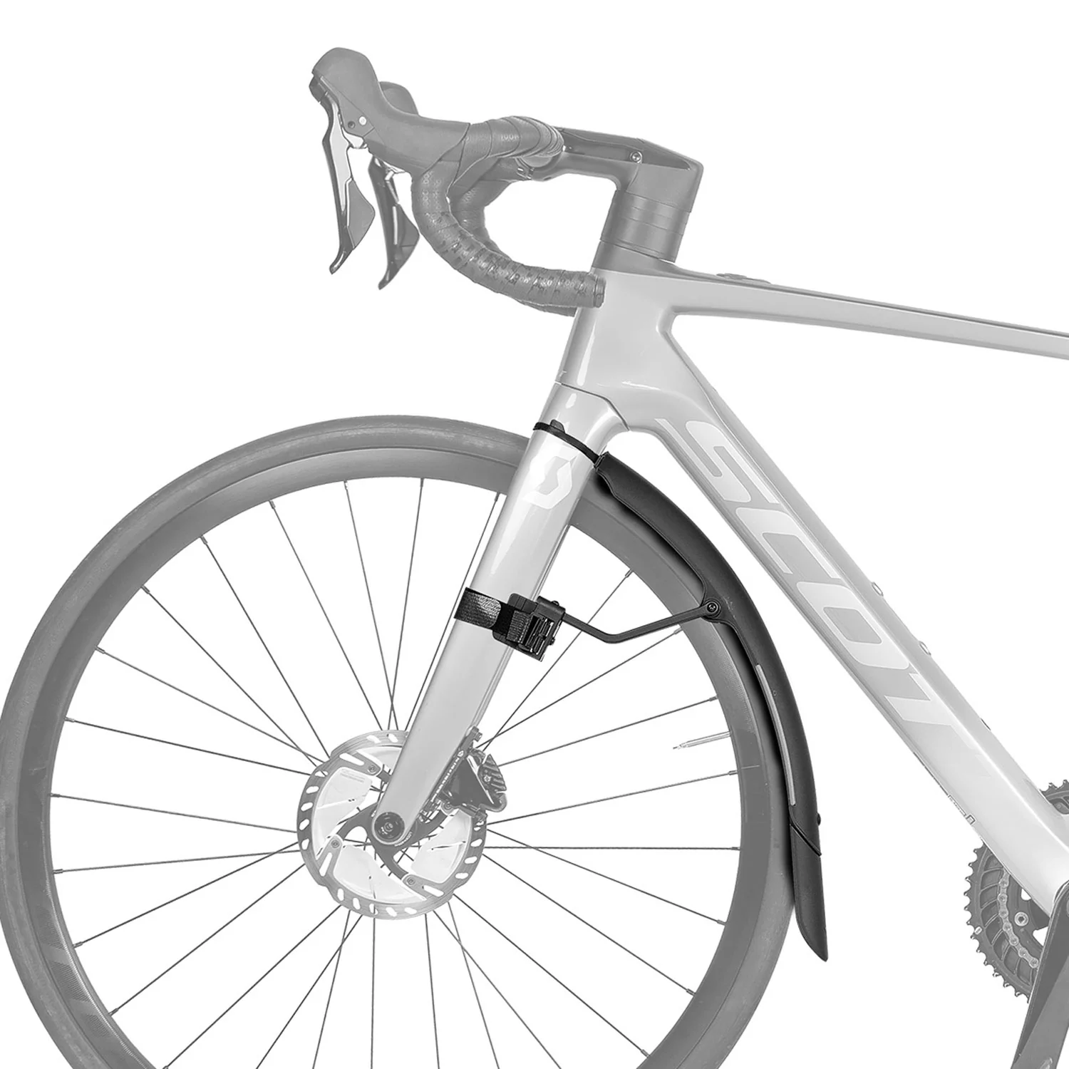 Topeak Tetrafender R1 Front Mudguard - Image 3